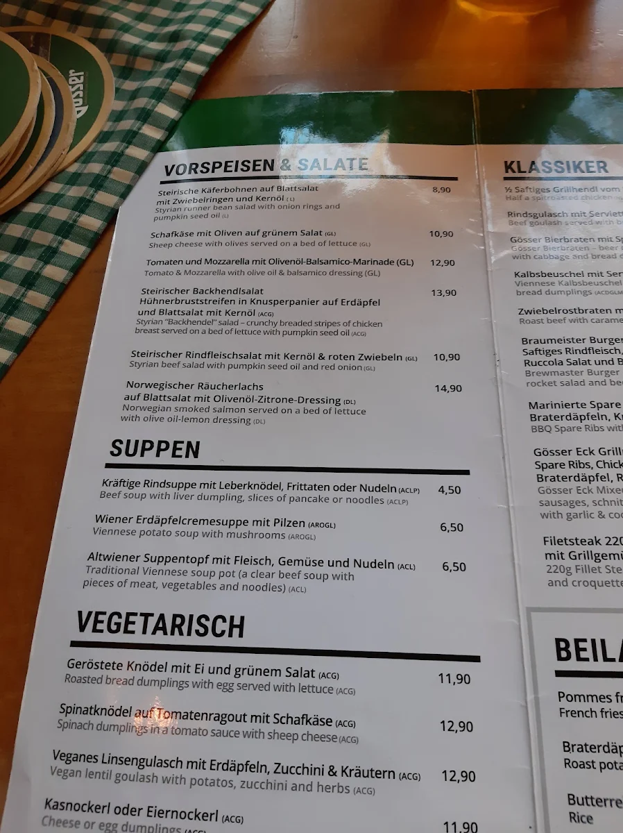 Speisekarte photo 8