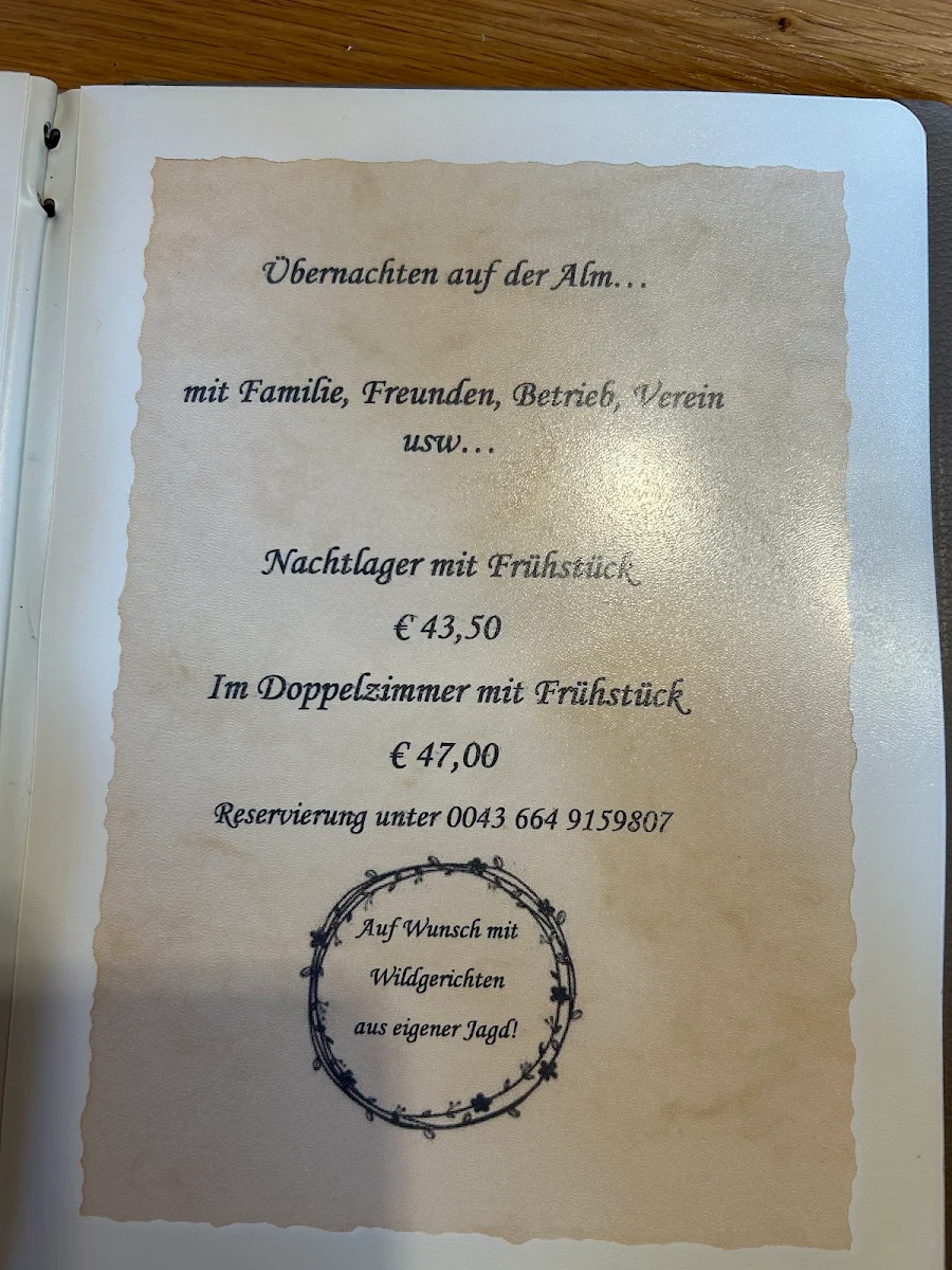 Speisekarte photo 2