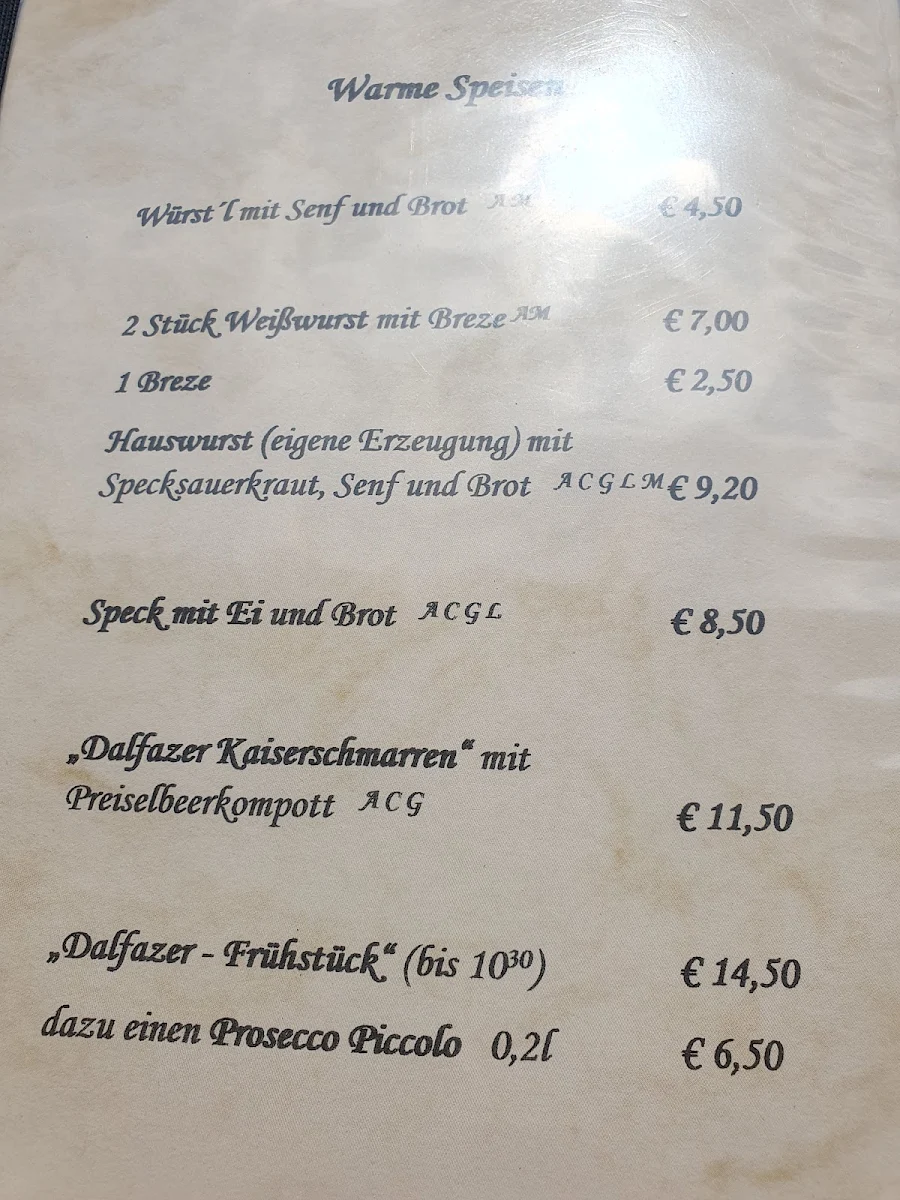 Speisekarte photo 4