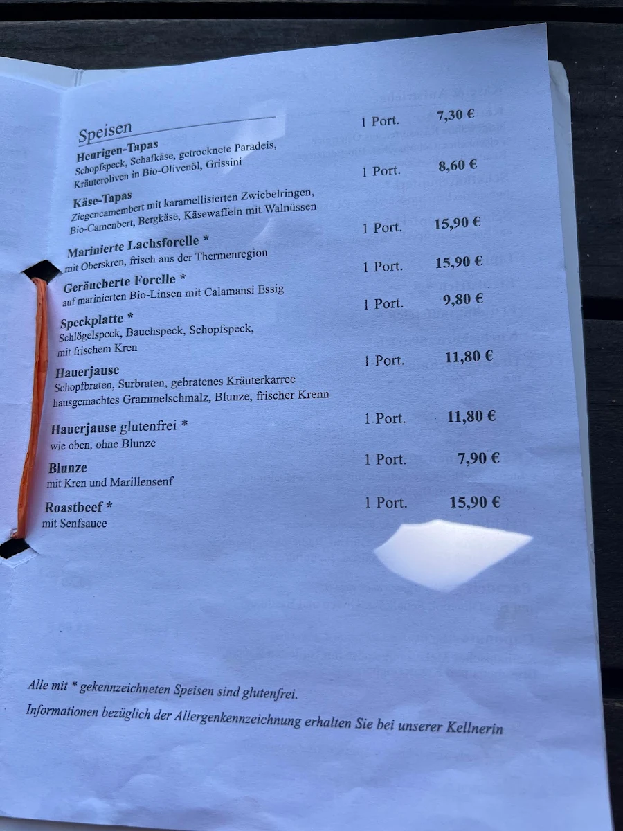 Speisekarte photo 4