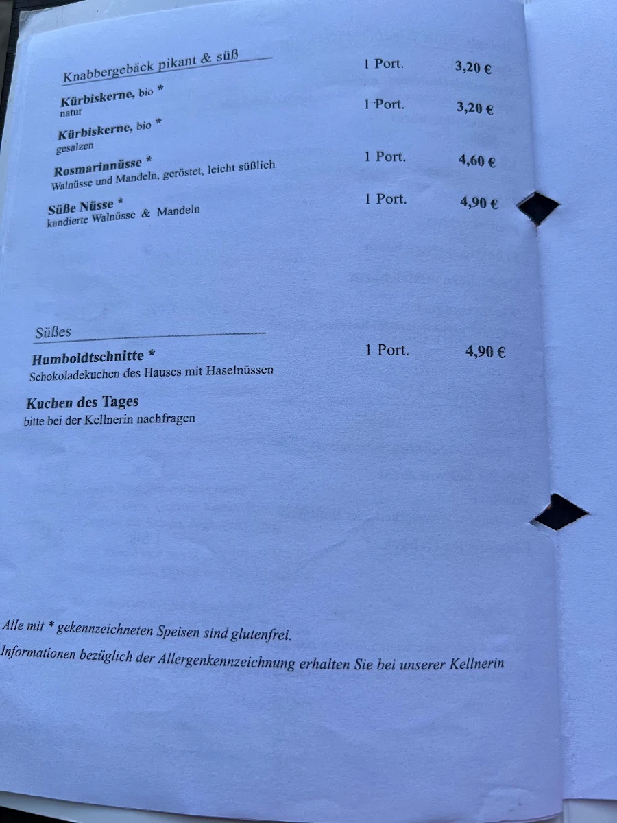 Speisekarte photo 5
