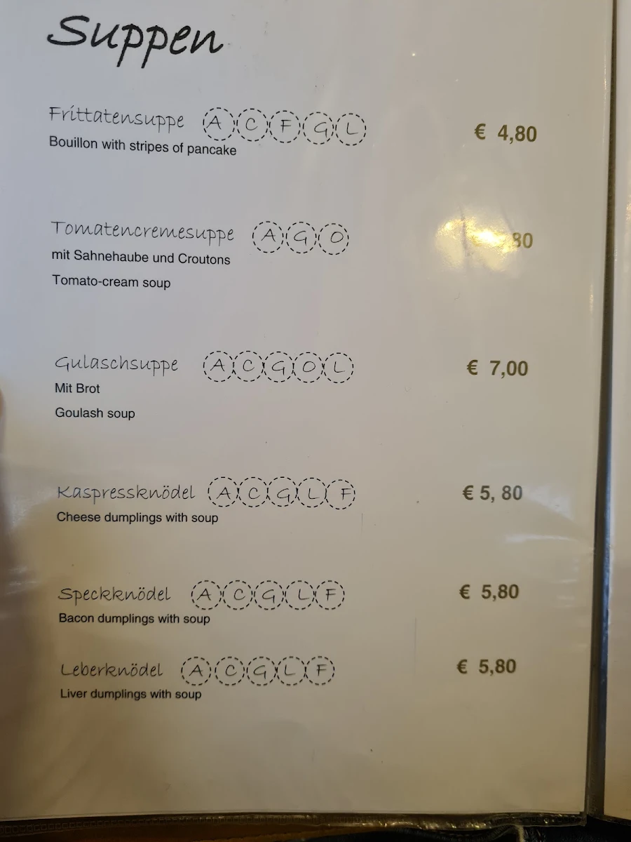 Speisekarte photo 4