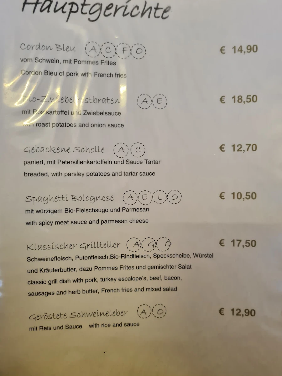 Speisekarte photo 6