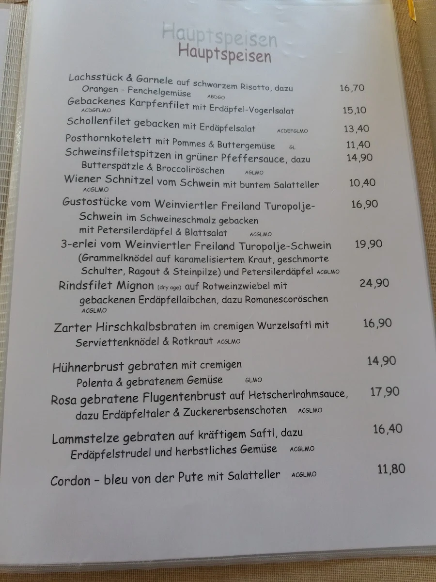 Speisekarte photo 3