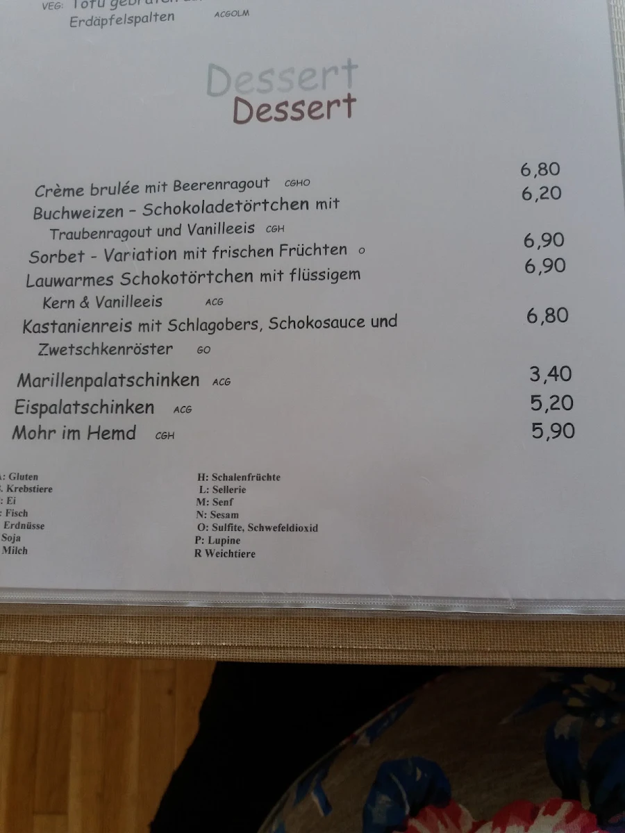 Speisekarte photo 6