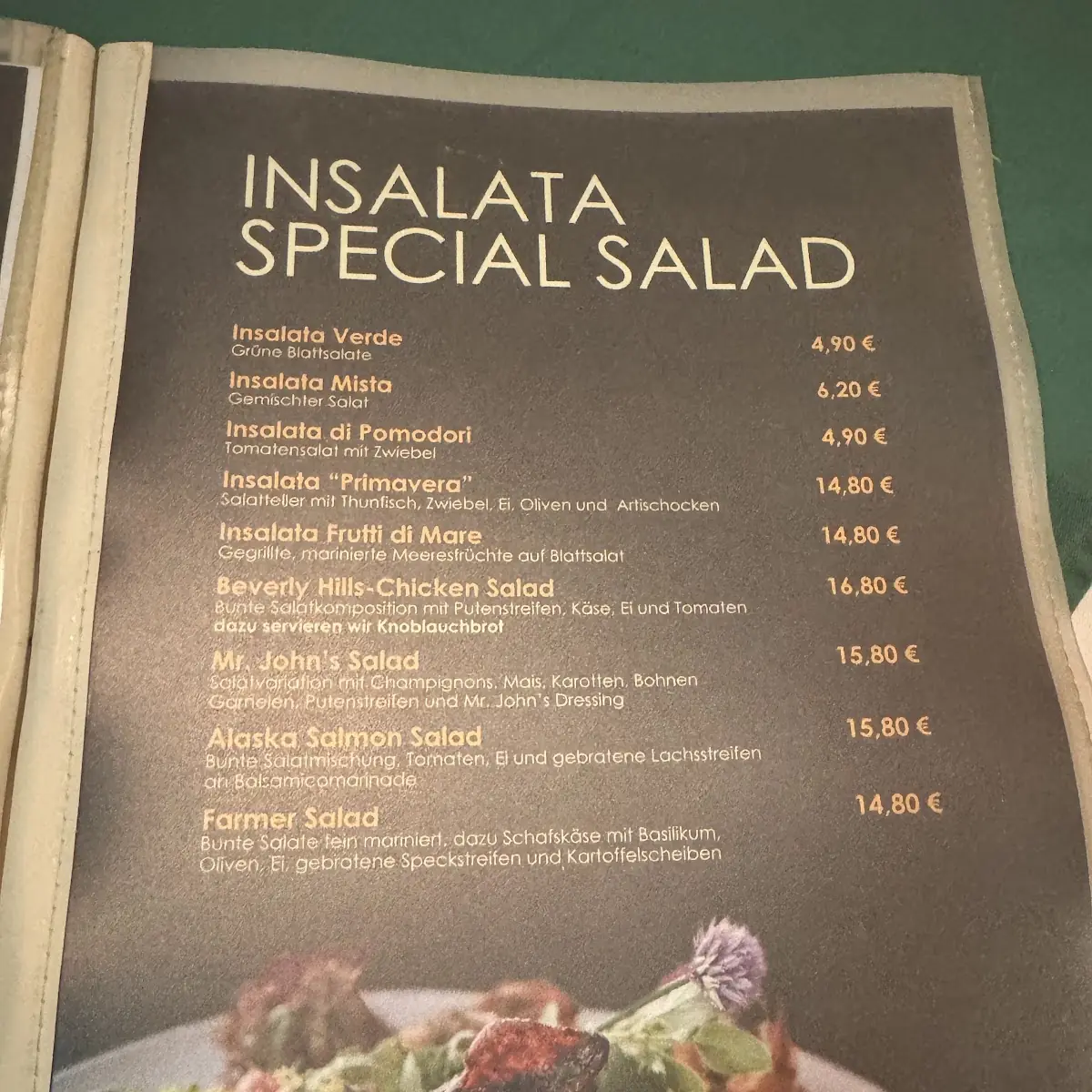 Speisekarte photo 4