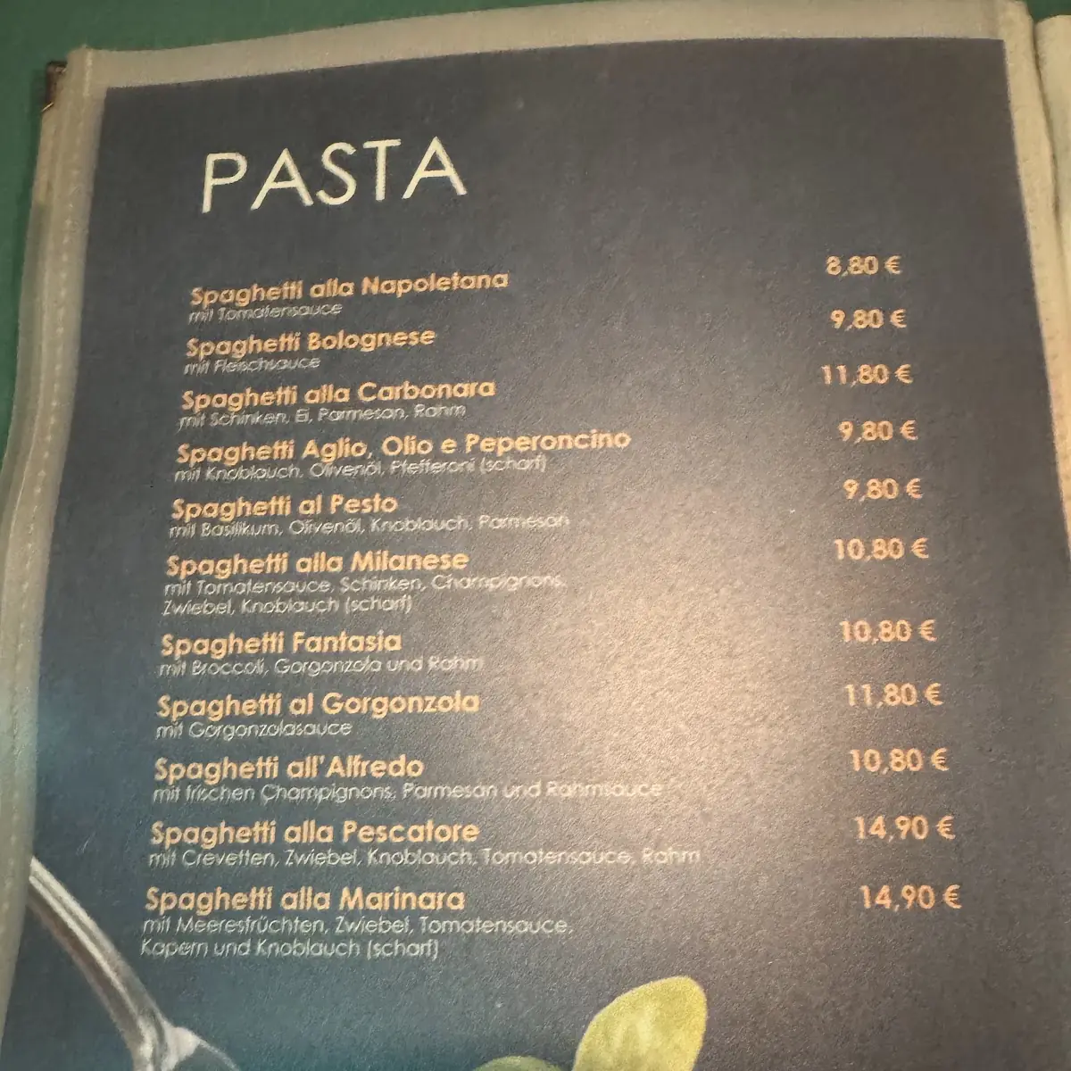 Speisekarte photo 5