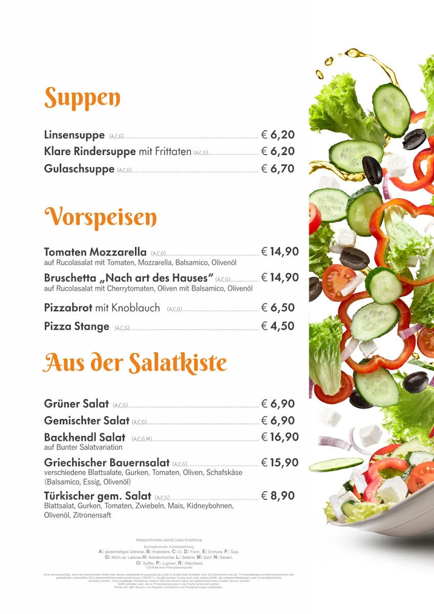 Speisekarte photo 1