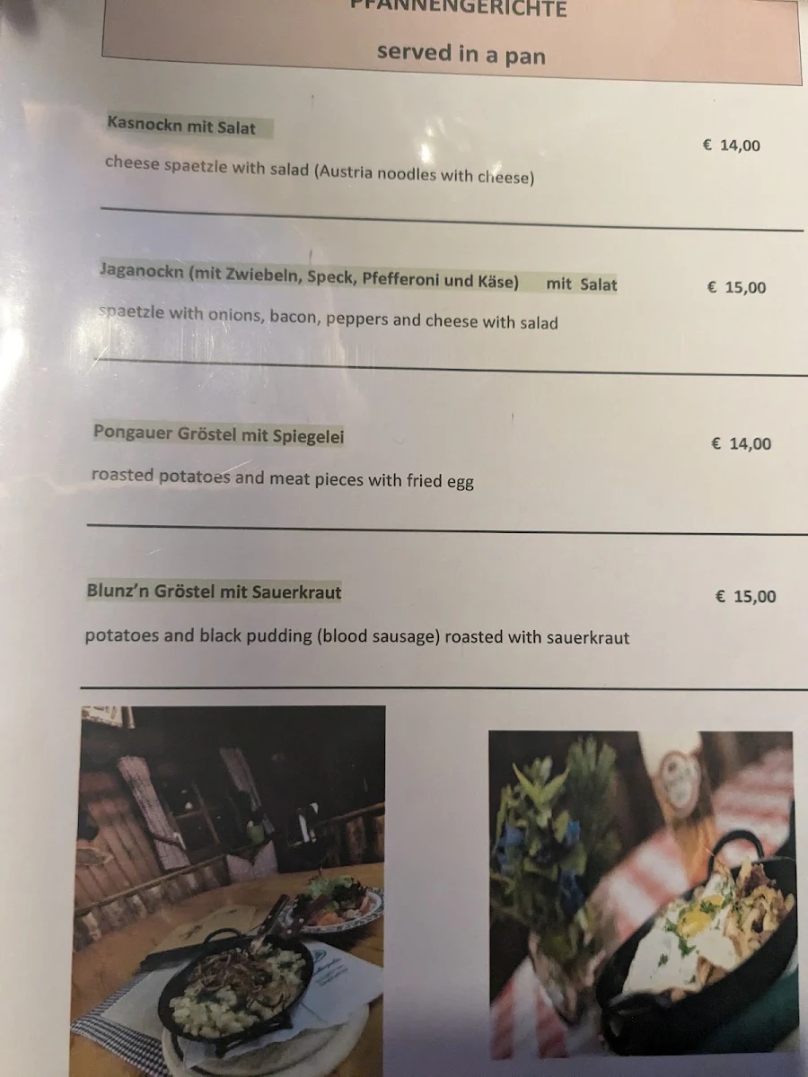 Speisekarte photo 9