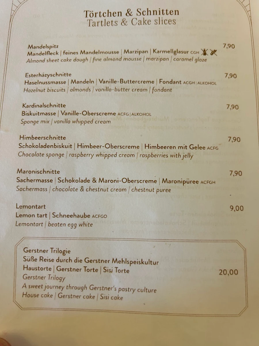 Speisekarte photo 1