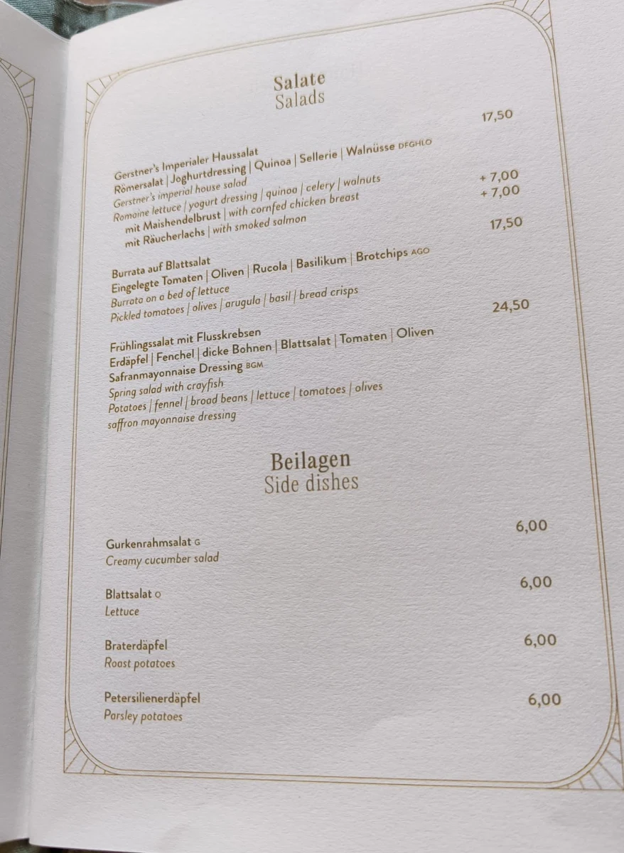 Speisekarte photo 3