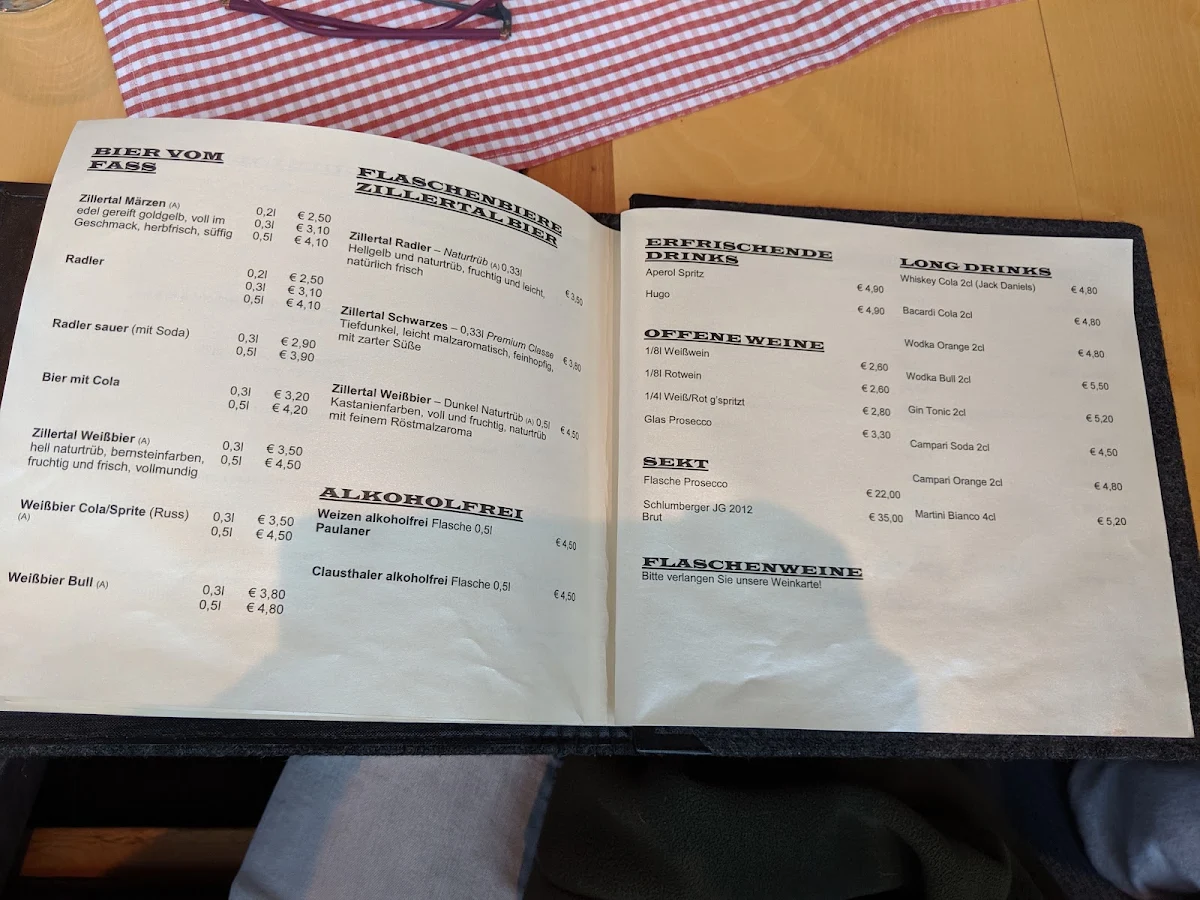 Speisekarte photo 5