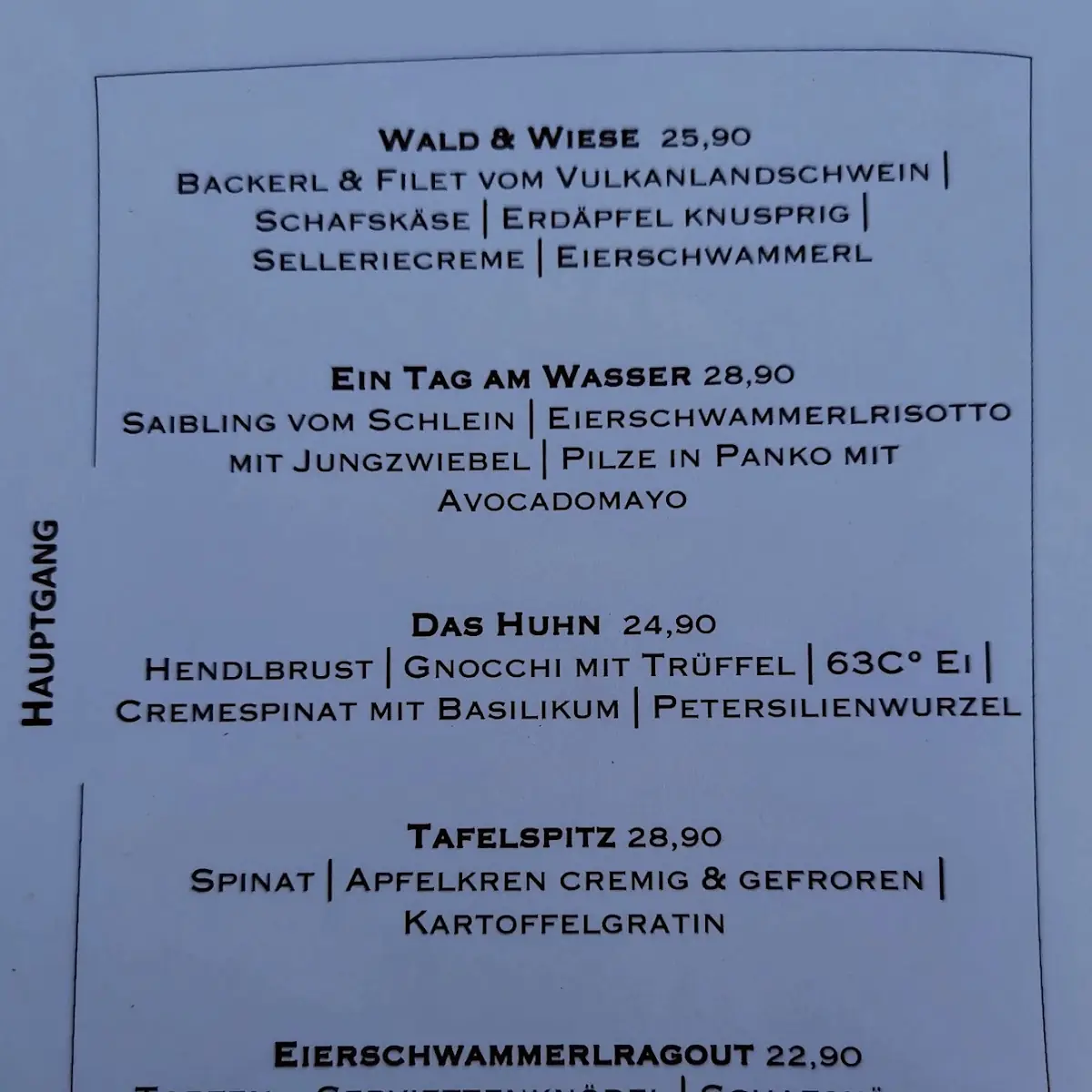 Speisekarte photo 7