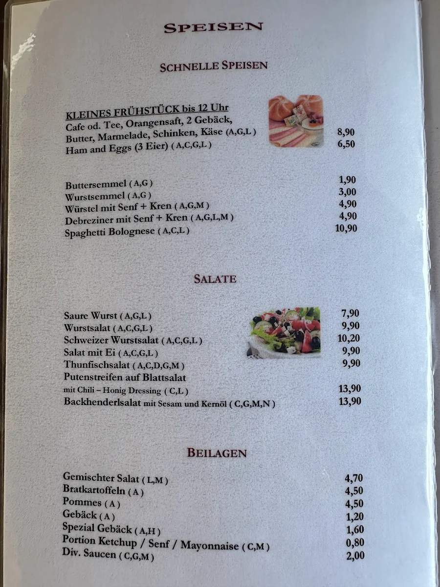 Speisekarte photo 4