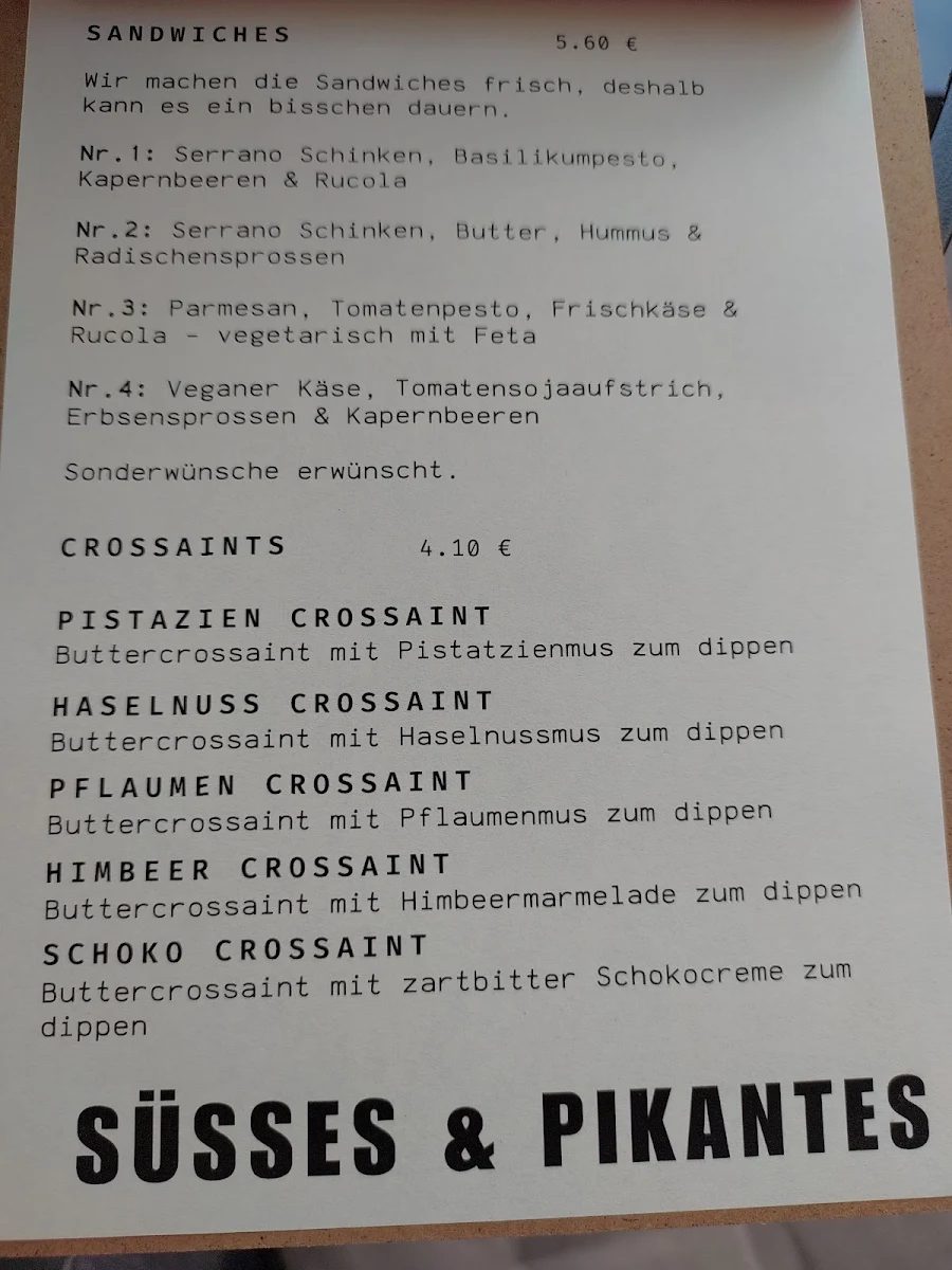 Speisekarte photo 2