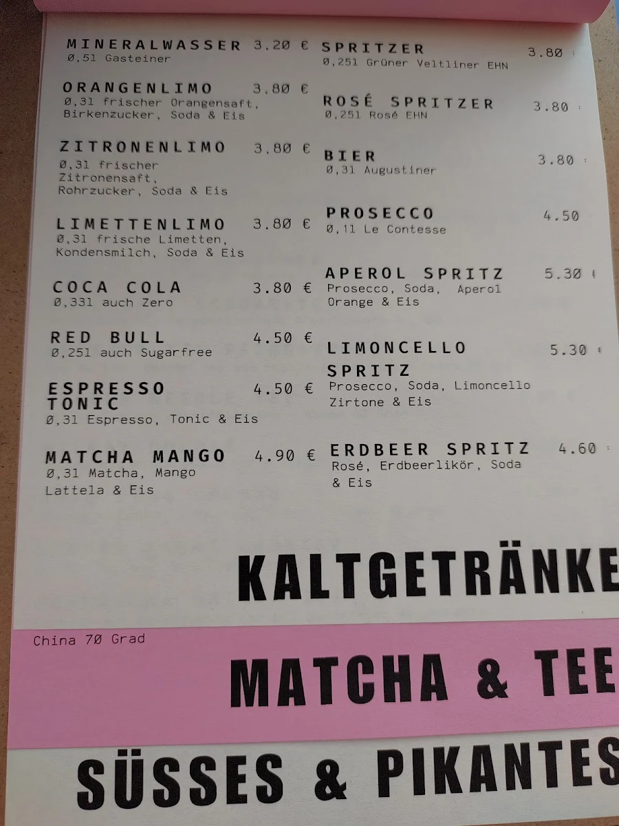 Speisekarte photo 8