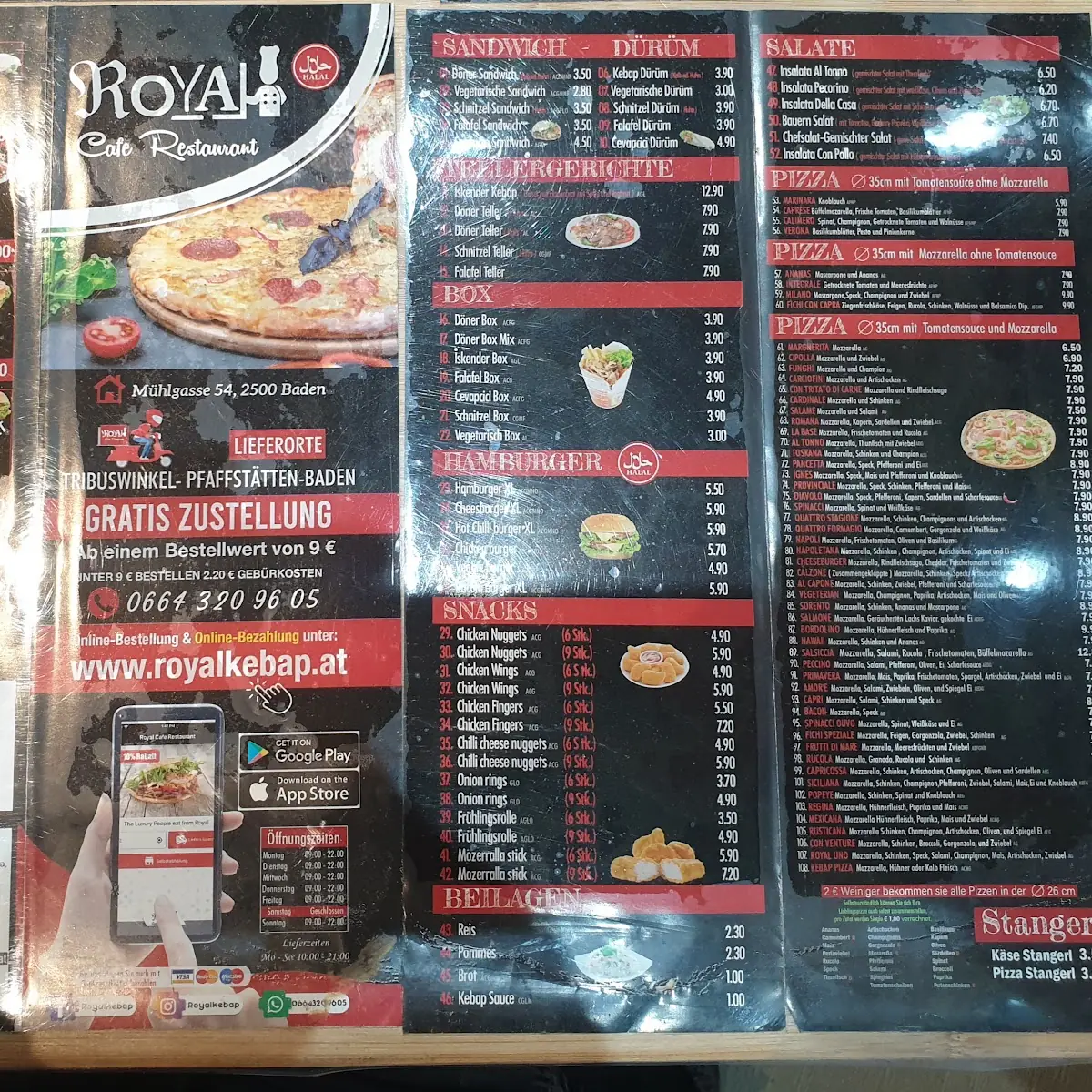 Speisekarte photo 1