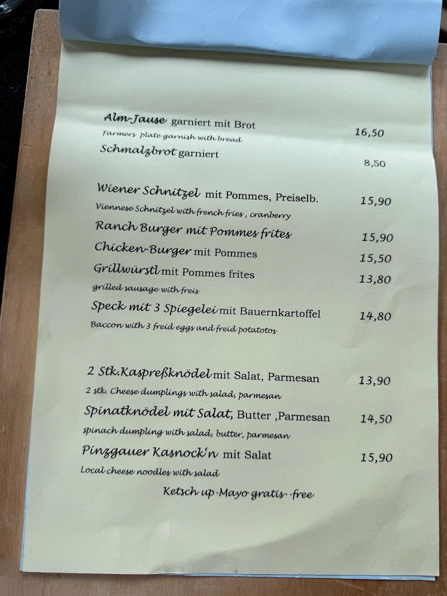 Speisekarte photo 2