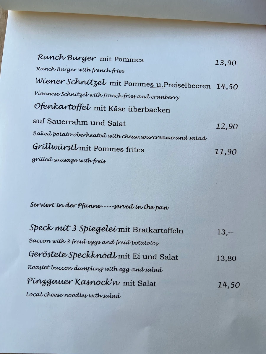 Speisekarte photo 6