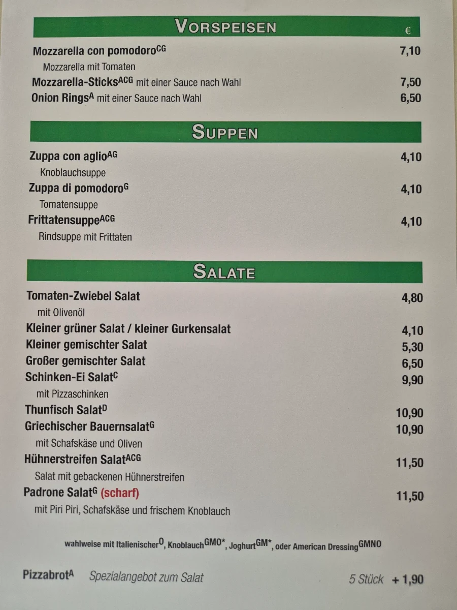 Speisekarte photo 4