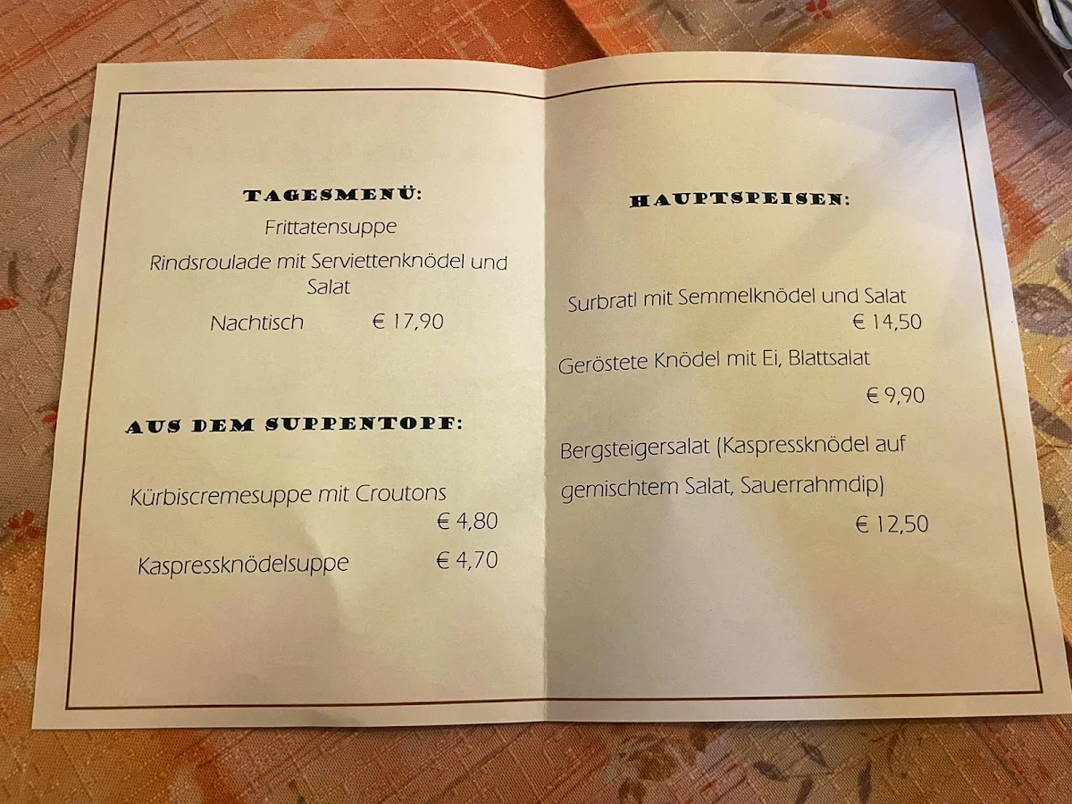 Speisekarte photo 4