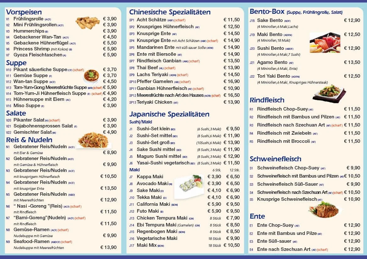 Speisekarte photo 2