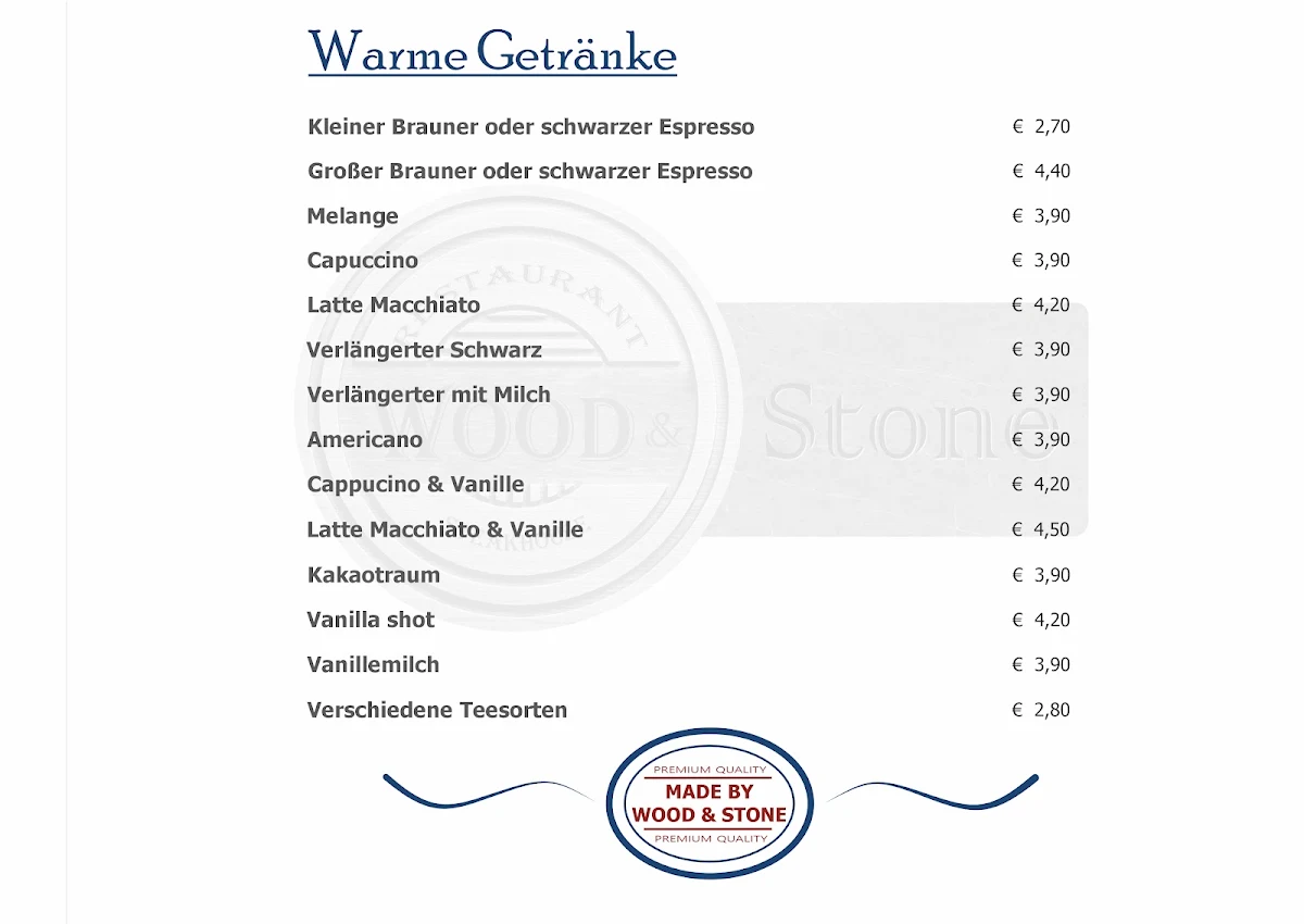 Speisekarte photo 5