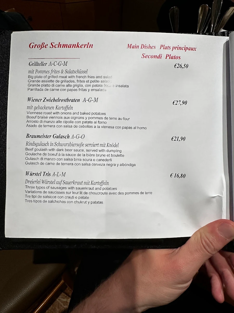 Speisekarte photo 5