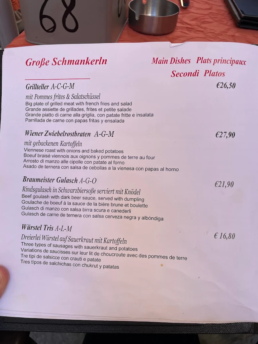 Speisekarte photo 6