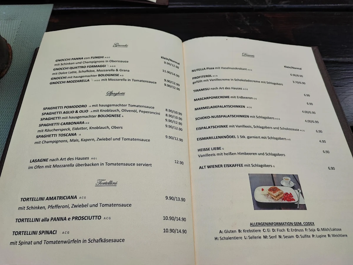 Speisekarte photo 3