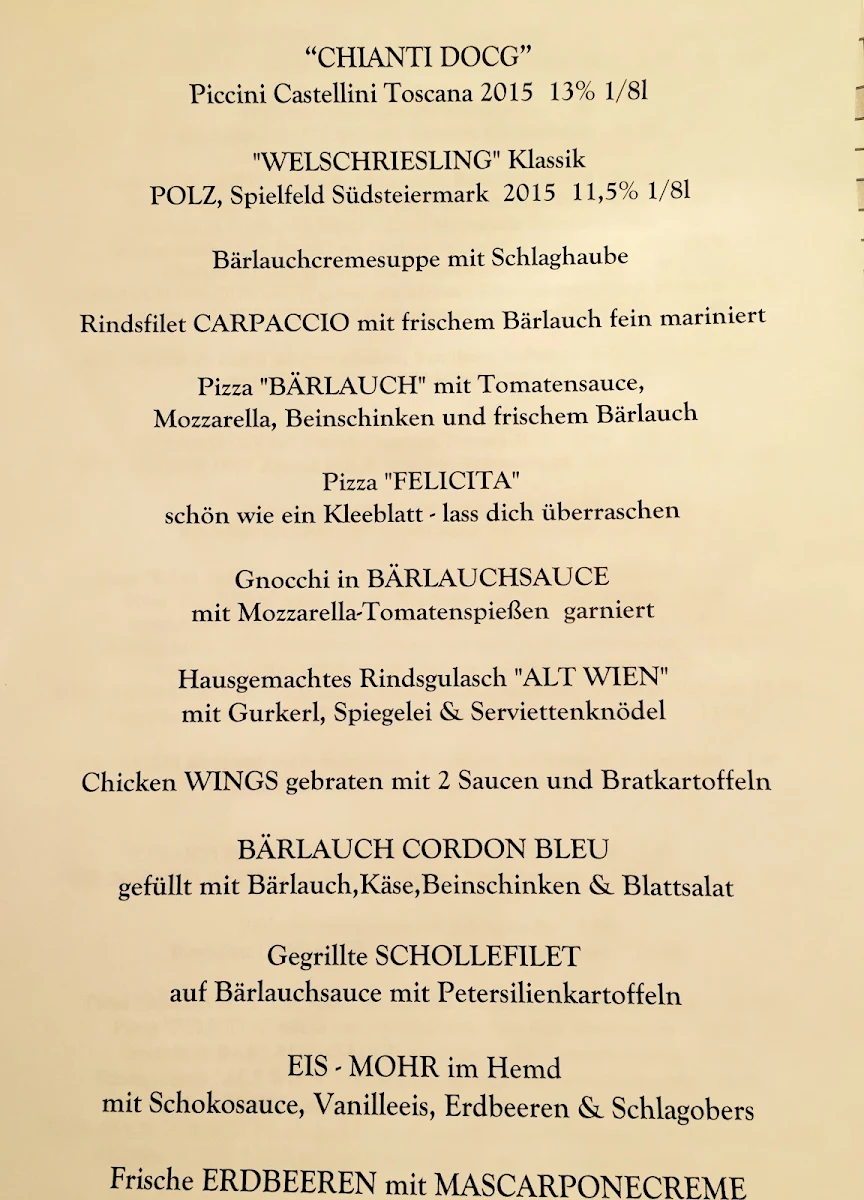 Speisekarte photo 9