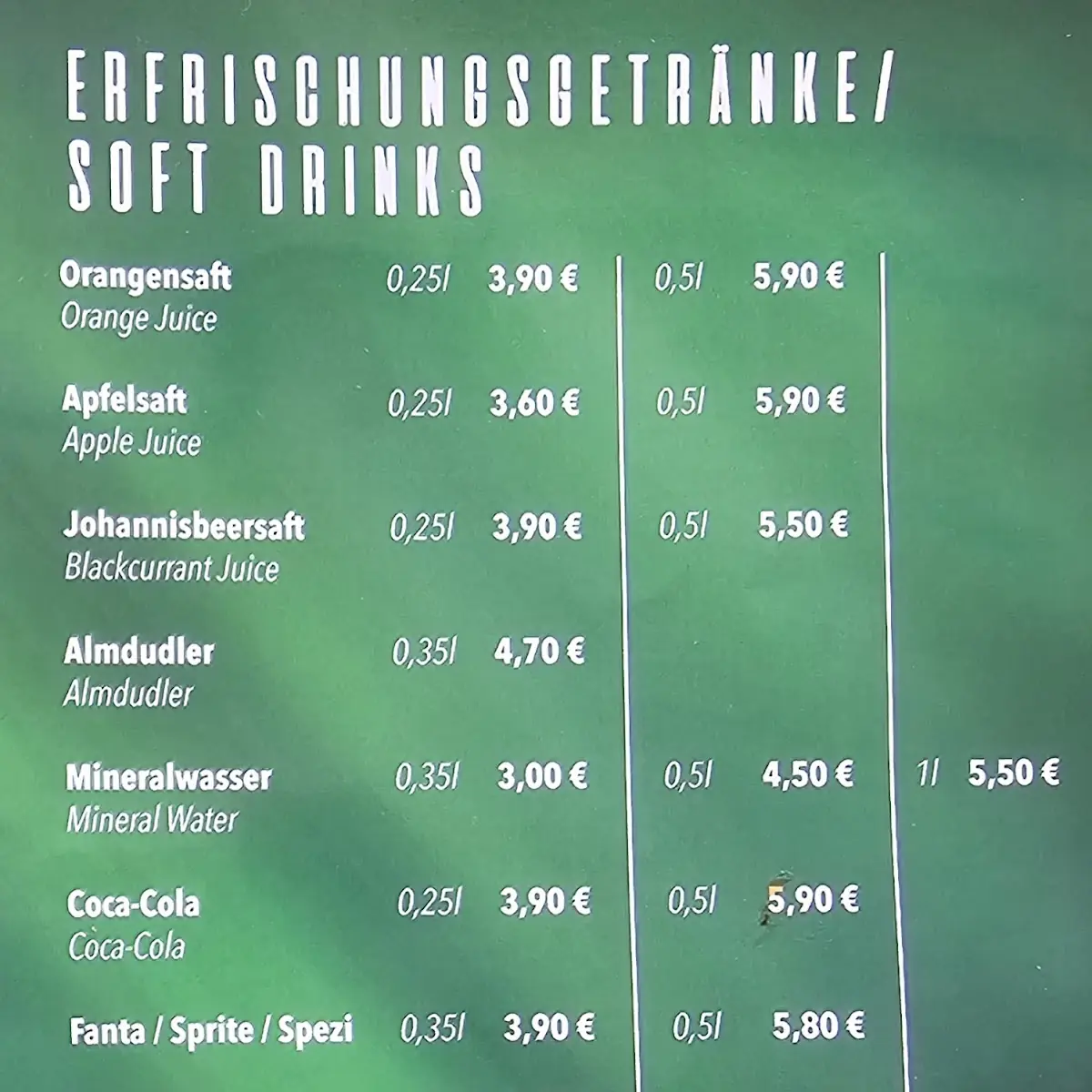 Speisekarte photo 8
