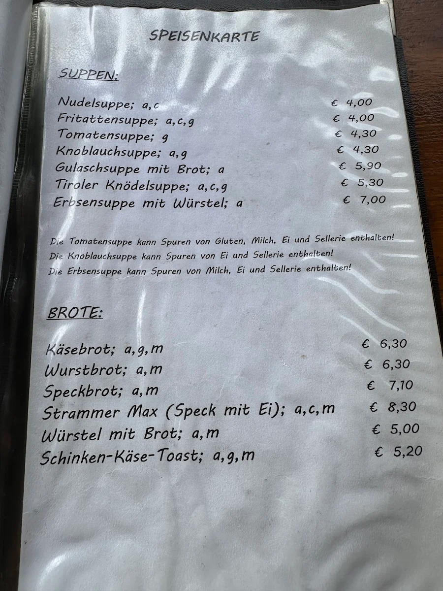 Speisekarte photo 3