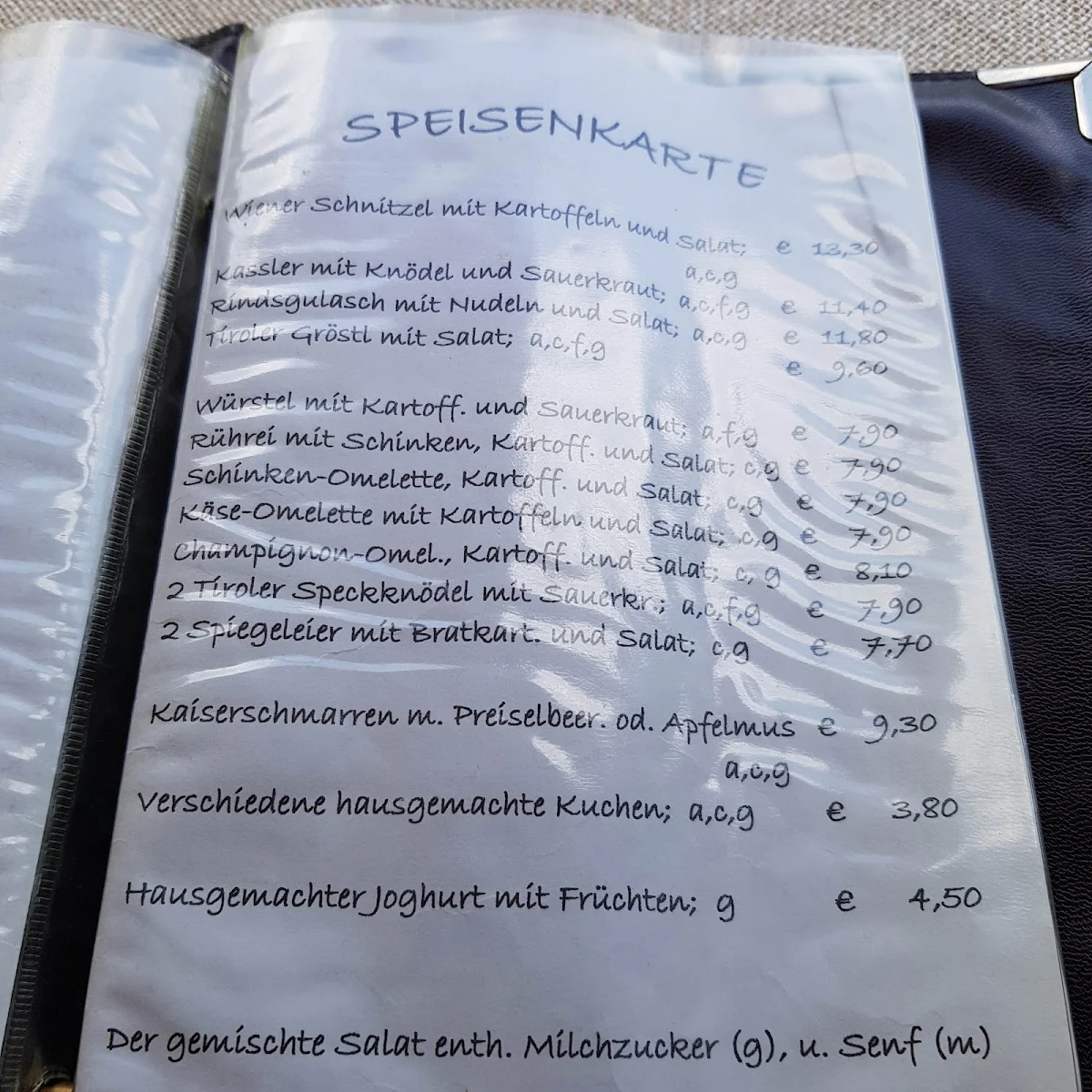Speisekarte photo 7