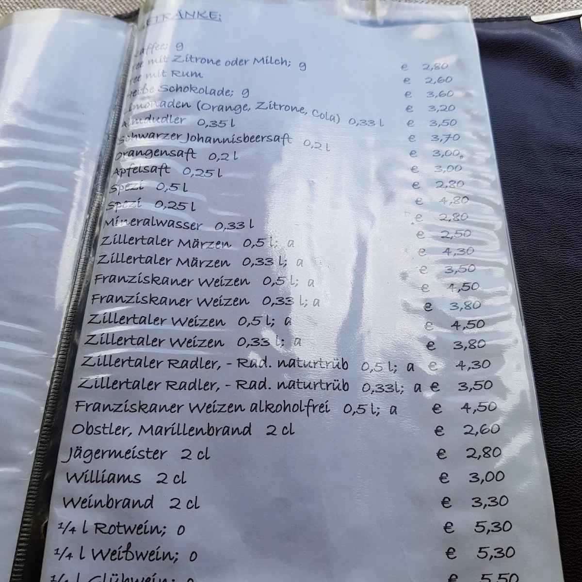 Speisekarte photo 8