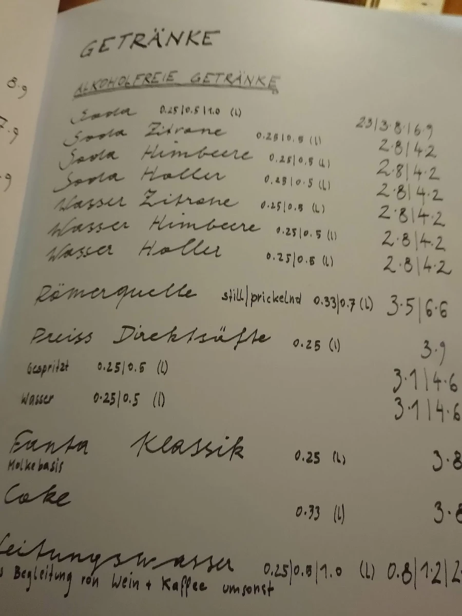 Speisekarte photo 8