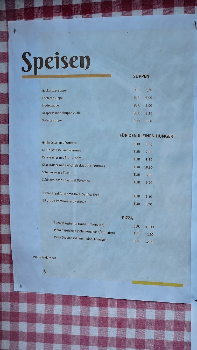 Speisekarte photo 1