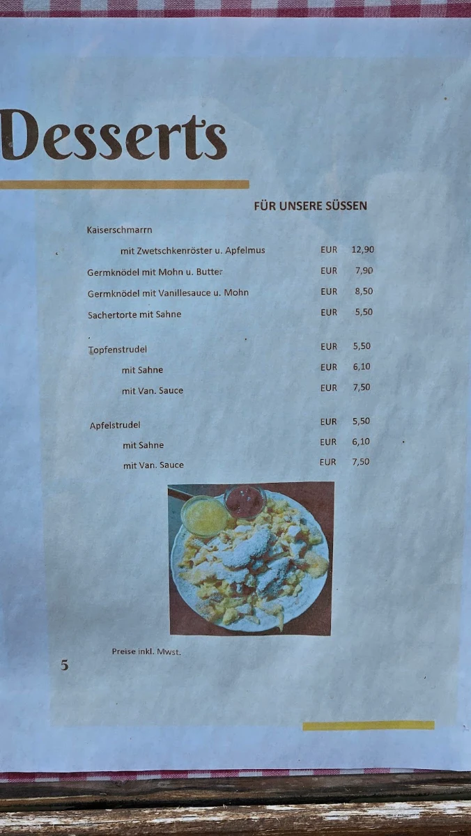 Speisekarte photo 7