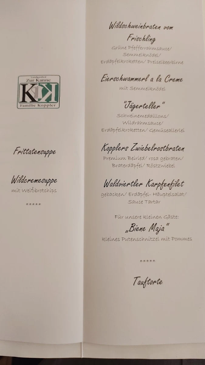 Speisekarte photo 4