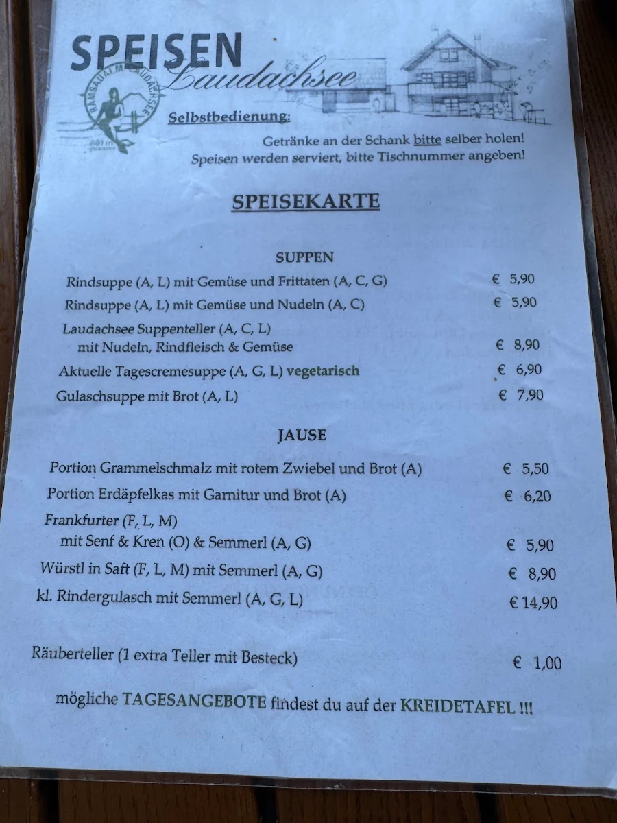 Speisekarte photo 2