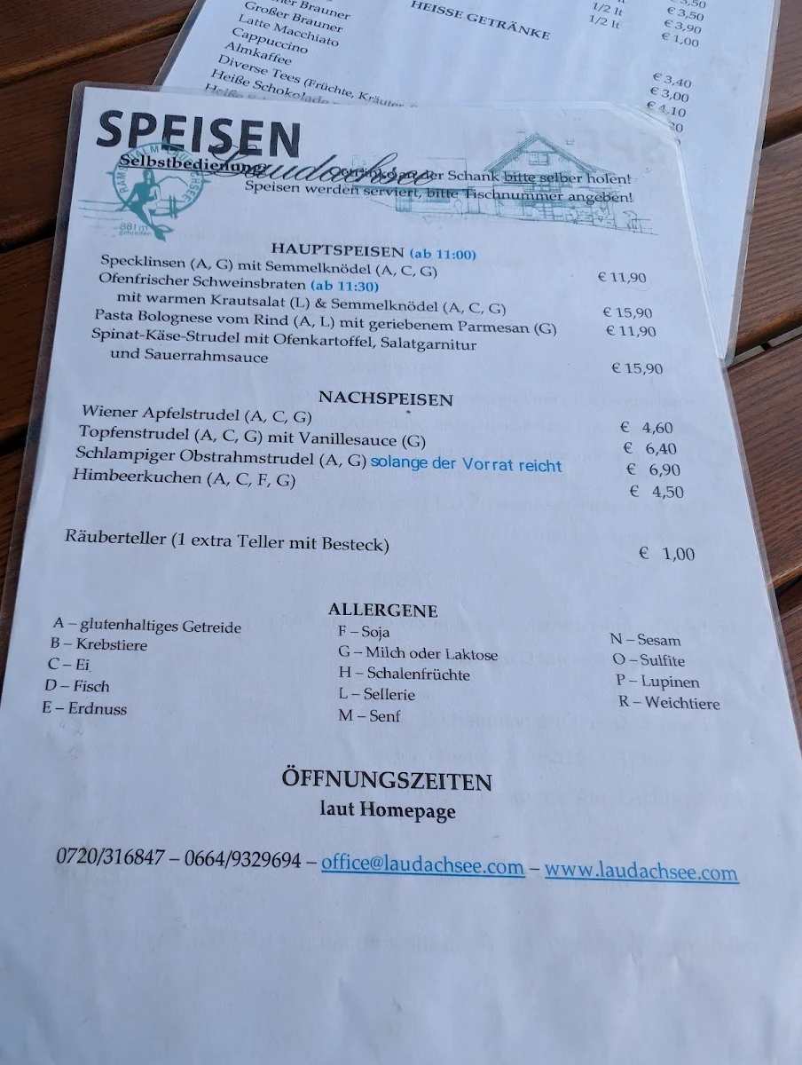Speisekarte photo 6