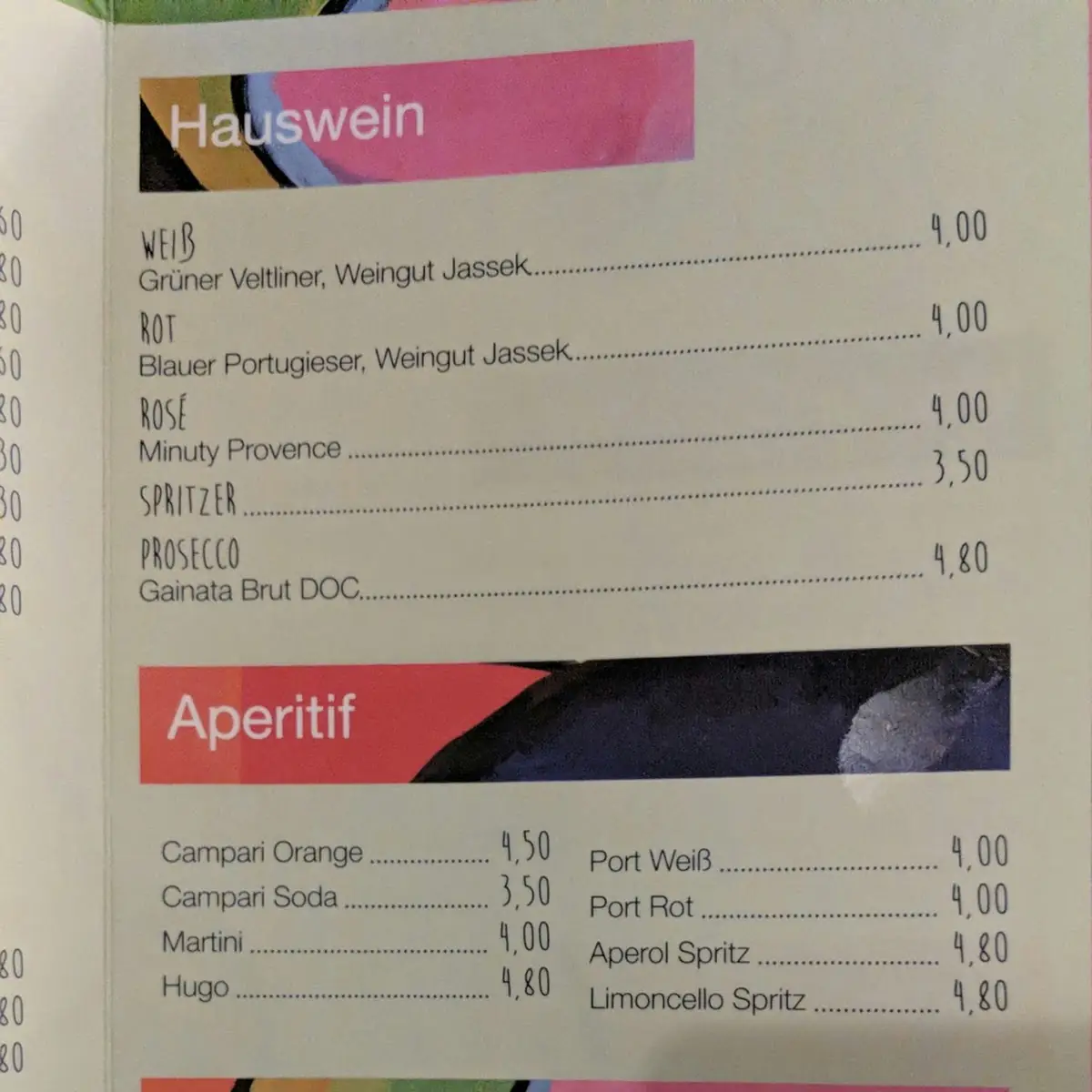 Speisekarte photo 7