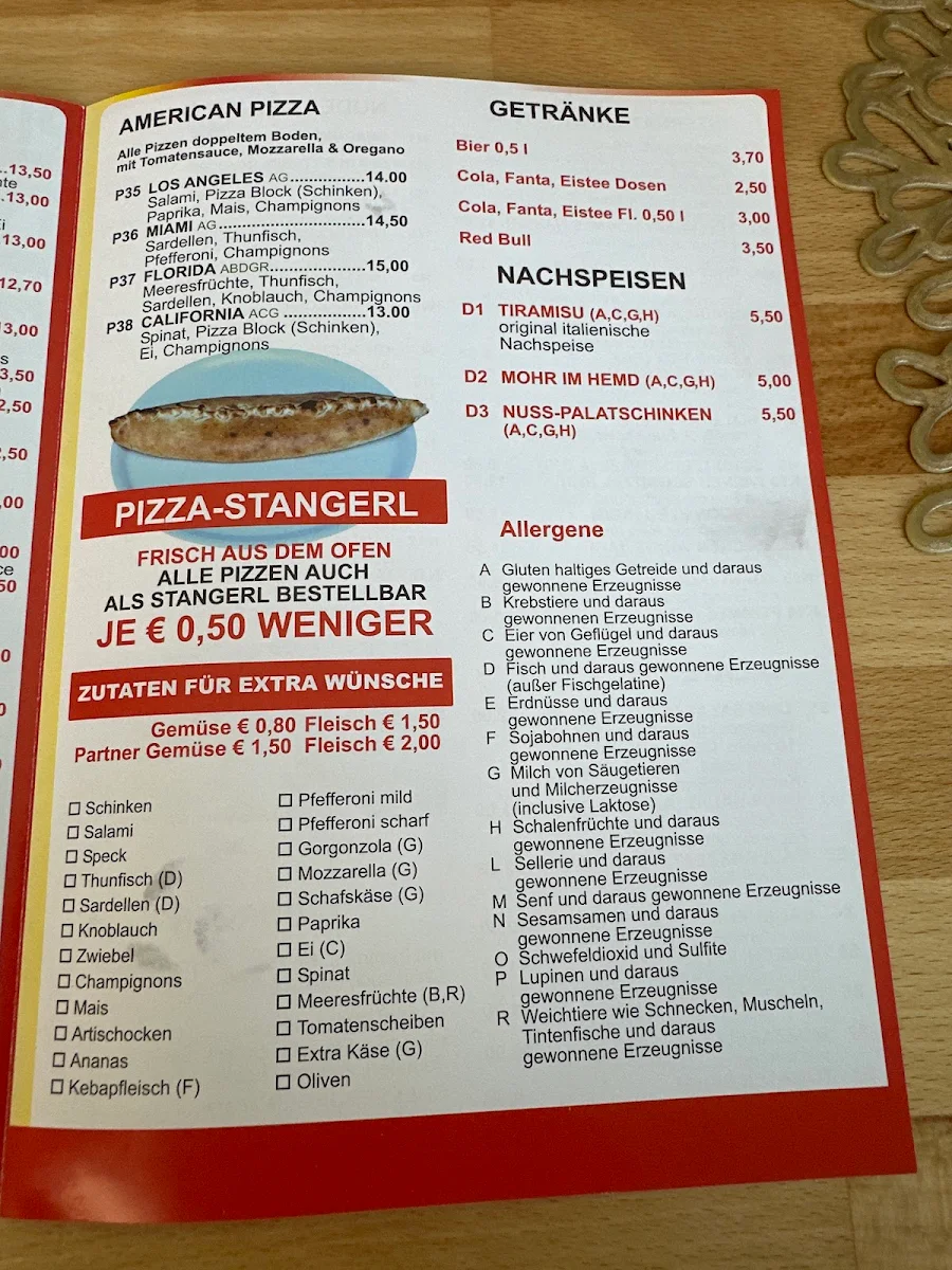 Speisekarte photo 2
