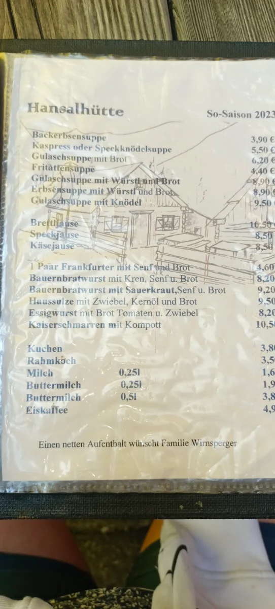 Speisekarte photo 1