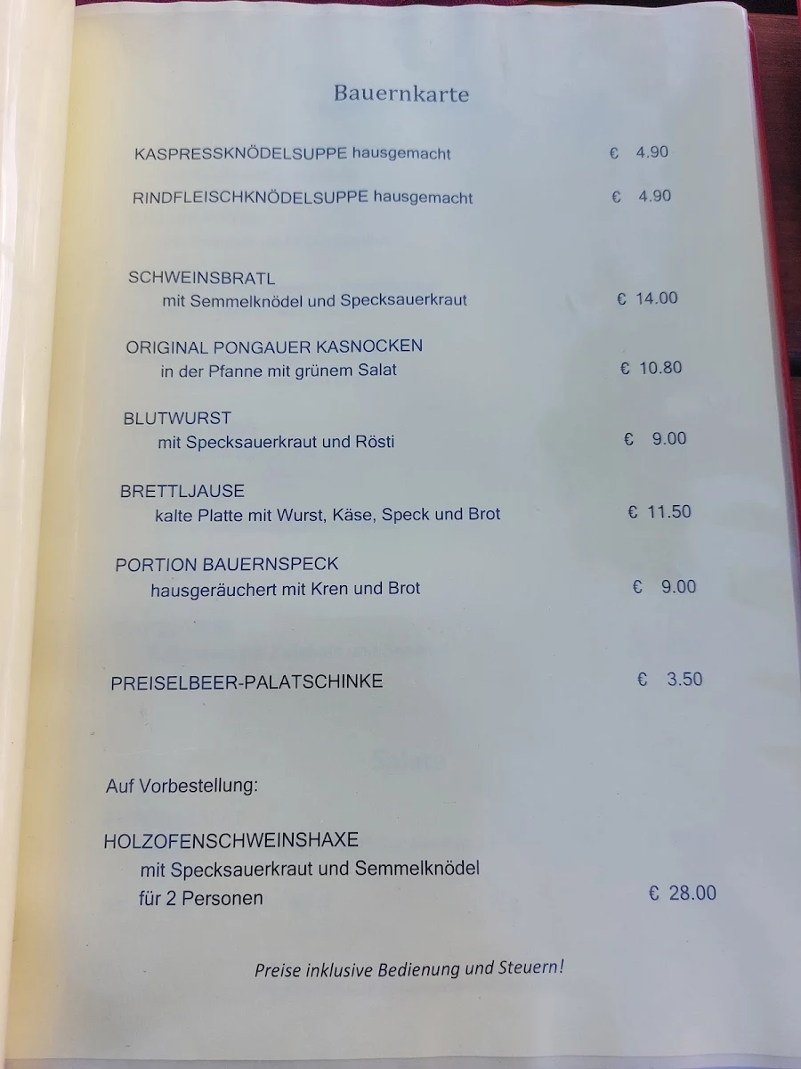 Speisekarte photo 3
