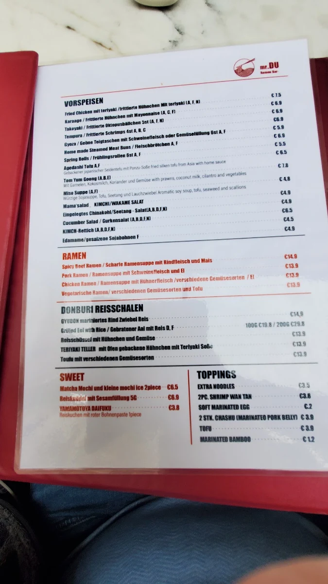 Speisekarte photo 3