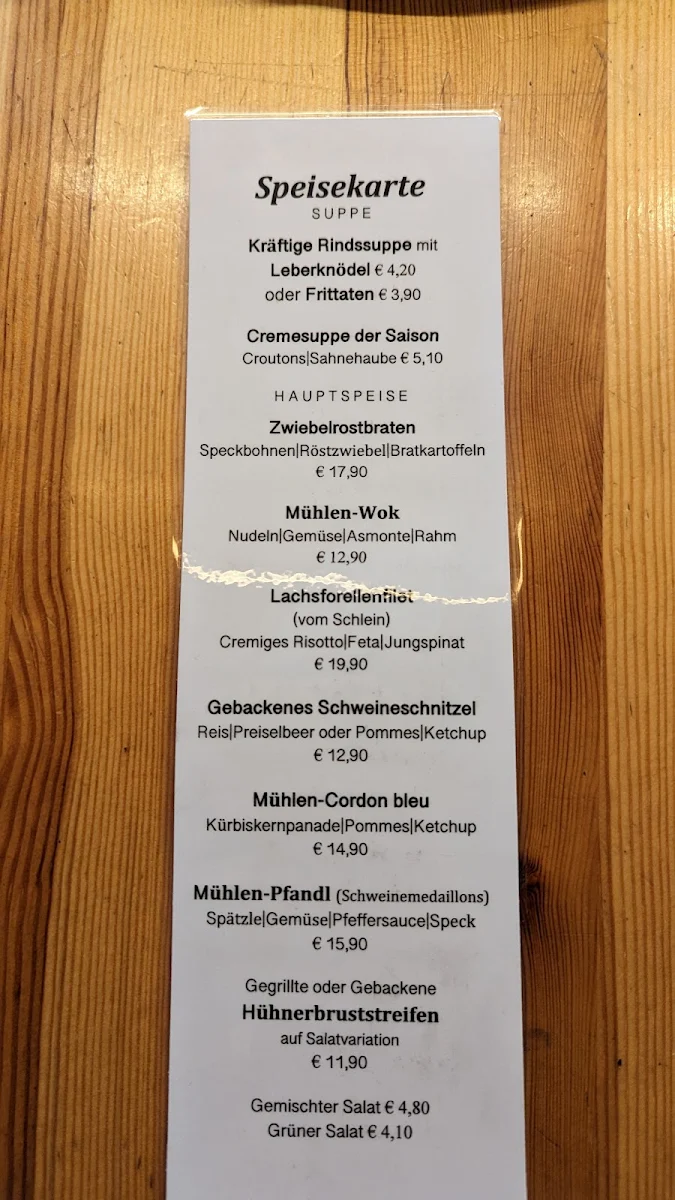 Speisekarte photo 1