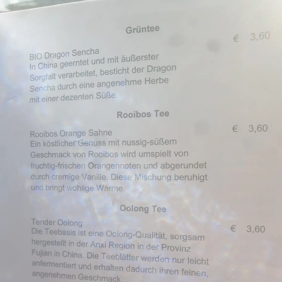 Speisekarte photo 8