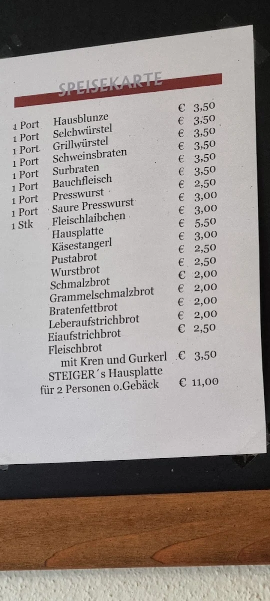 Speisekarte photo 3