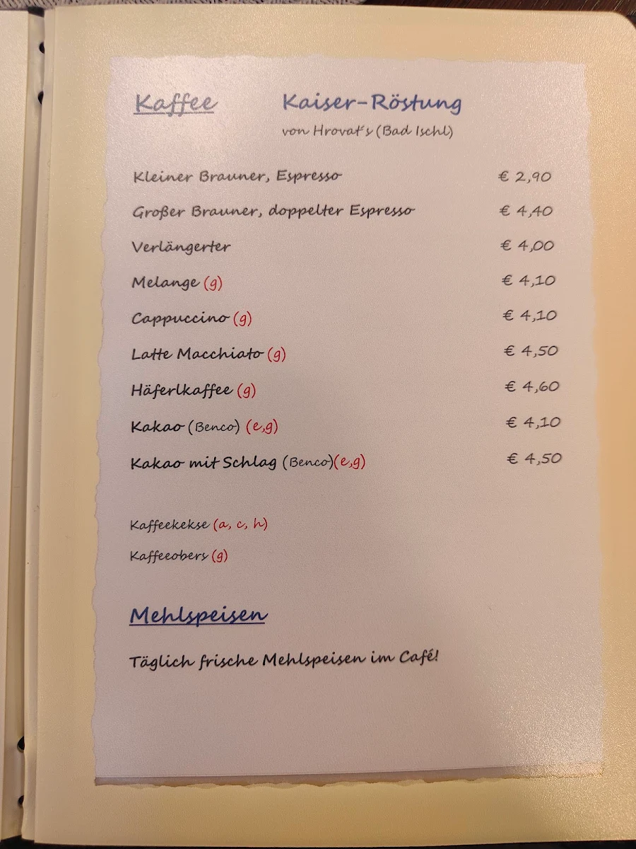 Speisekarte photo 4